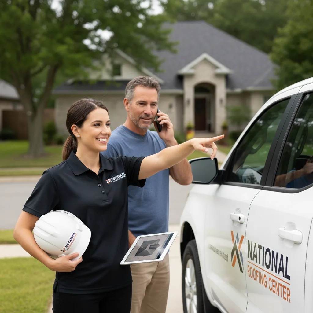 National Roofing Center customer support in Tyndall
